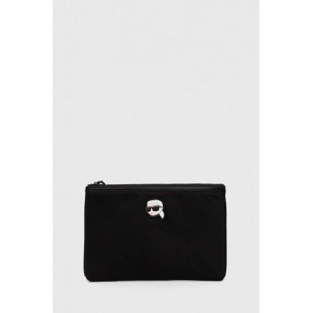 Karl Lagerfeld portfard culoarea negru