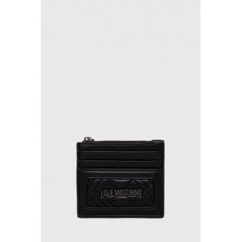 Love Moschino carcasa cardului culoarea negru