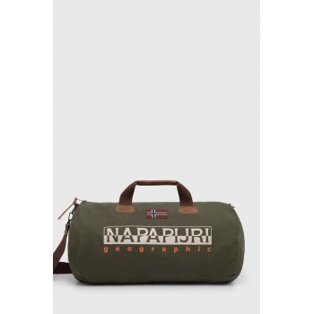 Napapijri geanta BERING 3 culoarea verde, NP0A4GGMGE41