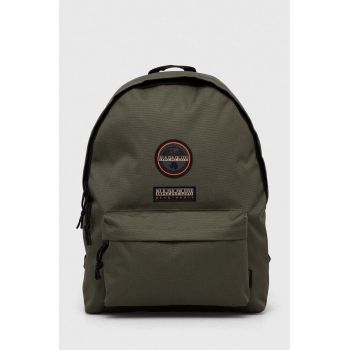Napapijri rucsac VOYAGE 3 culoarea verde, mare, neted, NP0A4GGHGE41