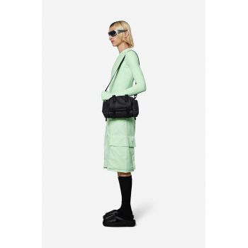 Rains borsetă Trail Crossbody Bag culoarea negru 13810-BLACK.