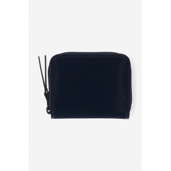 Rains portofel 16870 Wallet Mini INK culoarea negru 16870-INK.