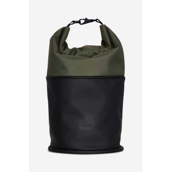 Rains rucsac culoarea verde 12930-EVERGREEN