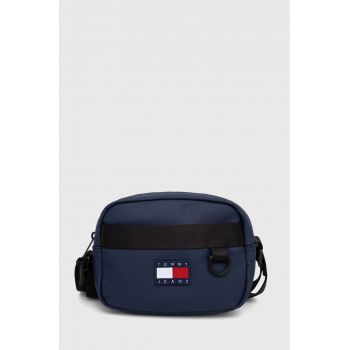 Tommy Jeans borseta culoarea albastru marin