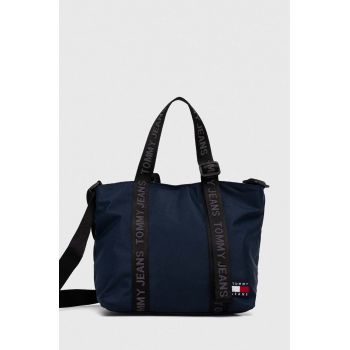 Tommy Jeans poșetă culoarea bleumarin AW0AW15817