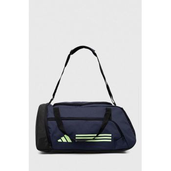 adidas Performance geantă sport TR Duffle M culoarea bleumarin IR9820