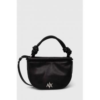 Armani Exchange poseta culoarea negru