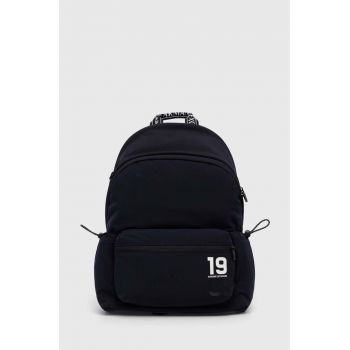 Armani Exchange rucsac barbati, culoarea albastru marin, mare, neted
