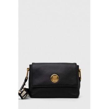 Coccinelle poseta de piele culoarea negru