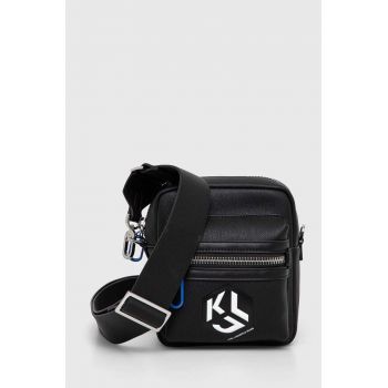 Karl Lagerfeld Jeans borseta culoarea negru