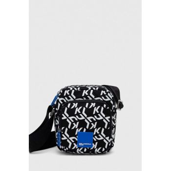 Karl Lagerfeld Jeans borseta culoarea negru