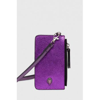 Kurt Geiger London portofel de piele femei, culoarea violet
