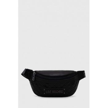 Love Moschino borseta culoarea negru