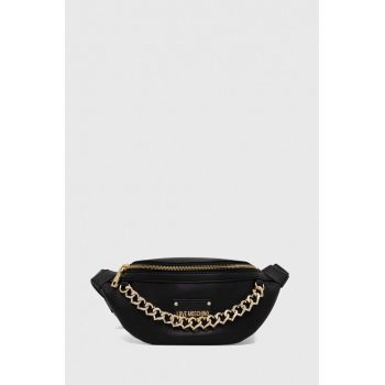 Love Moschino borseta culoarea negru