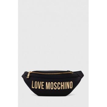 Love Moschino borseta culoarea negru