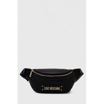 Love Moschino borseta culoarea negru