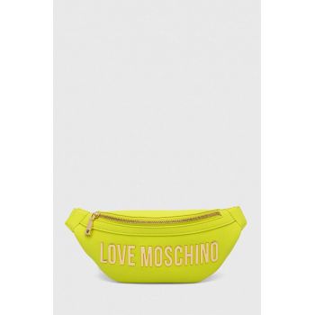 Love Moschino borseta culoarea verde