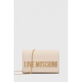 Love Moschino poseta culoarea bej de firma originala