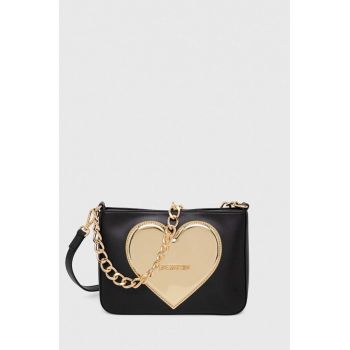 Love Moschino poseta culoarea negru