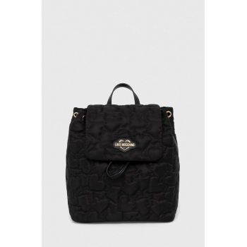 Love Moschino rucsac femei, culoarea negru, mic ieftin