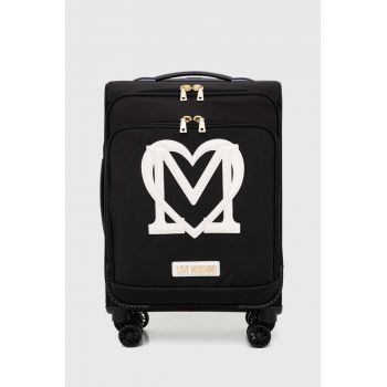 Love Moschino valiza culoarea negru