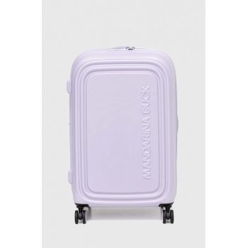 Mandarina Duck valiza culoarea violet