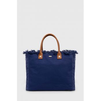 Melissa Odabash geanta de plaja culoarea albastru marin de firma originala