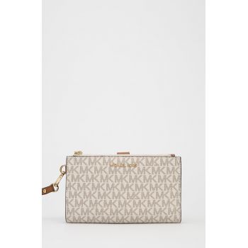 MICHAEL Michael Kors portofel femei, culoarea bej