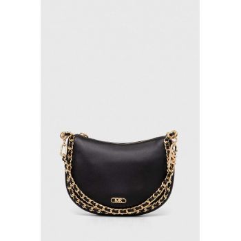 MICHAEL Michael Kors poseta de piele culoarea negru