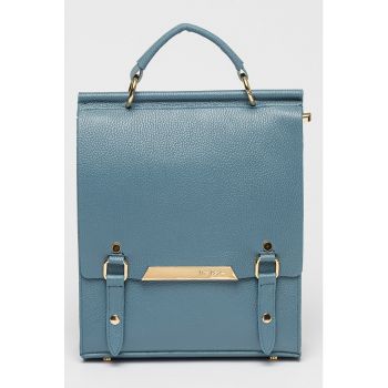 Rucsac de piele cu aspect texturat
