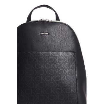 Rucsac de piele ecologica cu imprimeu logo Must Dome