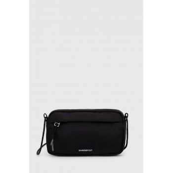 Sandqvist borsetă Universal Hip Bag culoarea negru
