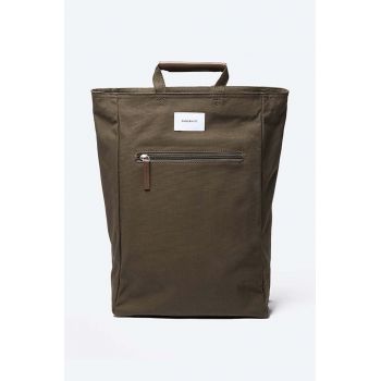 Sandqvist rucsac Tony culoarea maro, mare, uni SQA728-728