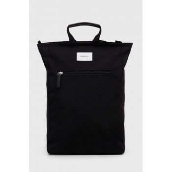 Sandqvist rucsac Tony culoarea negru, mare, uni