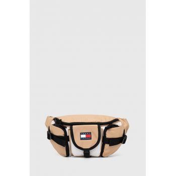 Tommy Jeans borseta culoarea bej