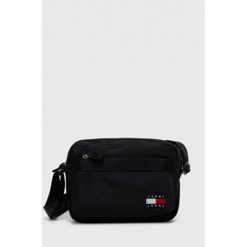 Tommy Jeans borseta culoarea negru