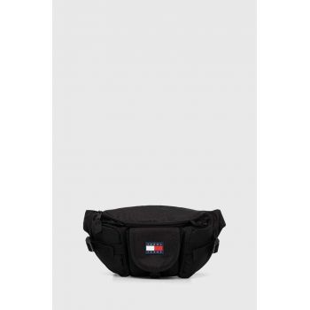 Tommy Jeans borseta culoarea negru