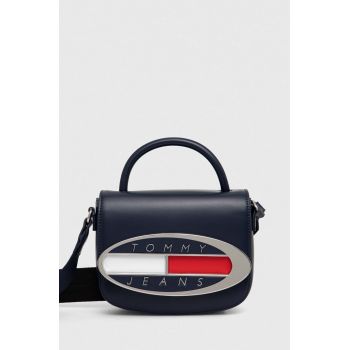 Tommy Jeans poșetă culoarea bleumarin AW0AW15811