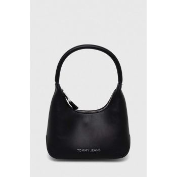 Tommy Jeans poșetă culoarea negru AW0AW16097 de firma originala