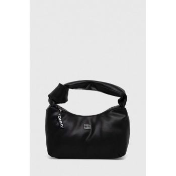 Tommy Jeans poșetă culoarea negru AW0AW15814