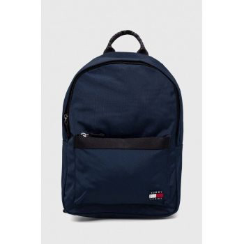 Tommy Jeans rucsac femei, culoarea bleumarin, mic, uni AW0AW15816