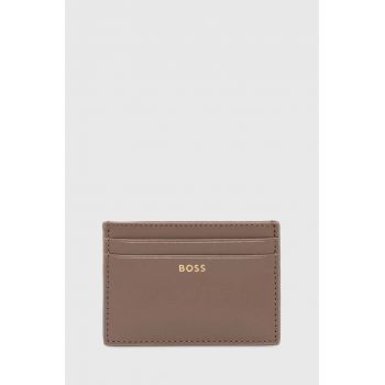 BOSS port-card culoarea bej 50513313