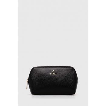 Furla punga cosmetice Ares culoarea negru