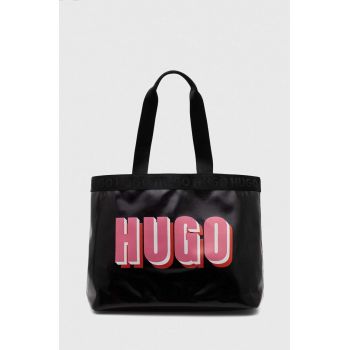 HUGO geantă culoarea negru 50511974 de firma originala