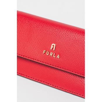 Portcart de piele Camelia