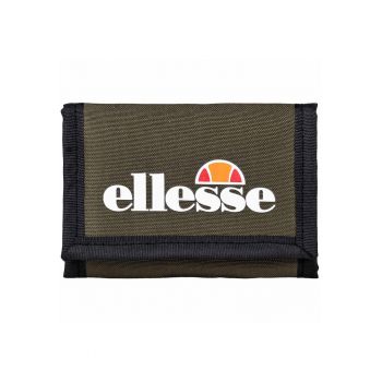 Portofel unisex pliabil cu imprimeu logo - Kaki