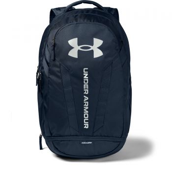 Under Armour Hustle 5.0 Backpack Navy/ Academy/ Silver