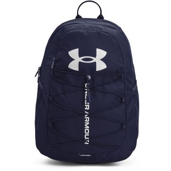 Under Armour Hustle Sport Backpack Midnight Navy/ Midnight Navy/ Metallic Silver