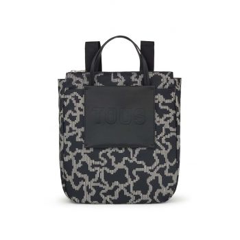 Tous rucsac femei, culoarea negru, mare, modelator