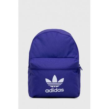 adidas Originals rucsac culoarea violet, mare, cu imprimeu IS4362 de firma original